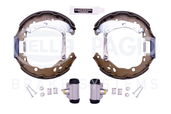 HELLA PAGID Комплект тормозных колодок 8DB 355 004-901